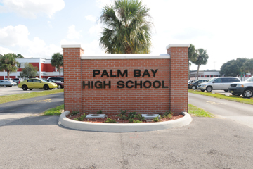 Palm Bay Senior High School, Florida.